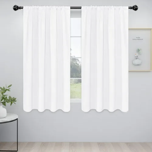 Miniatura 44 de Easy-Going - Cortinas opacas con bolsillo para varilla para el dormitorio, cortinas para ventanas que oscurecen la habitación o la sala de estar