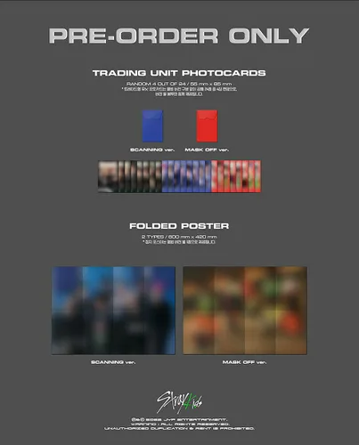 Miniatura 7 de STRAY KIDS ODDINARY Mini Album (STANDARD Ver.) ( SCANNING Ver. )