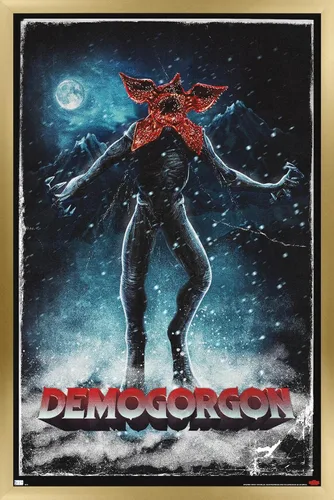 Miniatura 14 de Trends International Netflix Stranger Things: Season 4 - Póster de pared de Demogorgon, 14.72 x 22.37 pulgadas, versión enmarcada de madera
