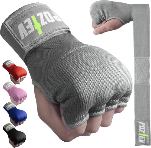 Miniatura 13 de Vendas de mano de boxeo para hombres y mujeres - Vendas rápidas de boxeo, guantes internos, vendas de mano para kickboxing, soporte para nudillos