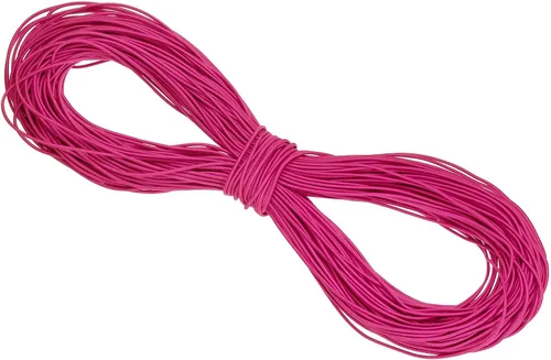 Miniatura 61 de PATIKIL Cuerda elástica elástica de 109 yardas (328.1 ft), cuerda elástica pesada de 0.059 in, albaricoque para manualidades, correas de gancho