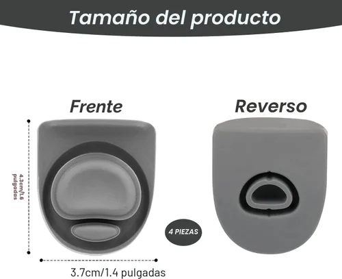Miniatura 2 de 4 tapones de repuesto compatibles con Owala FreeSip de 24 onzas, 32 onzas, junta superior de tapa de botella de agua para Owala de 16/19/24/32/40