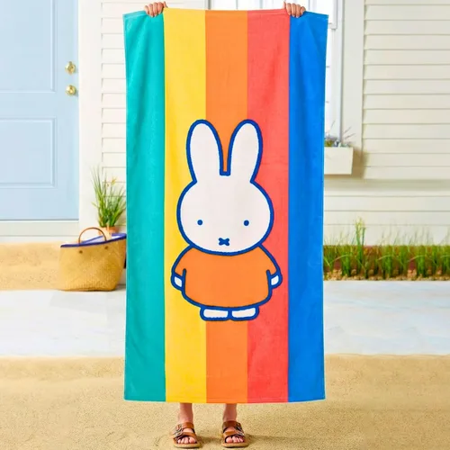 Miniatura 15 de Franco Toalla de playa de algodón súper suave para niños, 58 x 28 pulgadas, Hello Kitty