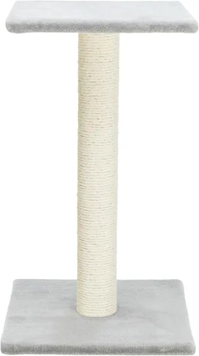 TRIXIE Espejo - Rascador para gatos de 27.2 pulgadas, rascador para gatos con base de cubierta de tela suave y cuerda de sisal duradera, con