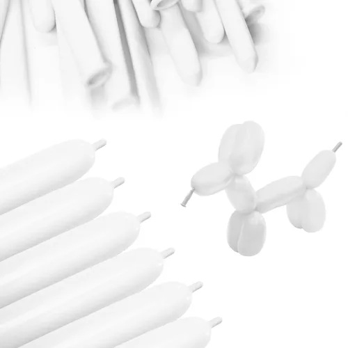 Miniatura 14 de 260 globos largos de Aragón (100 piezas) para animales de globo, diseño de forma de animal torcido de látex, globos mágicos largos para fiestas