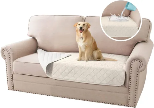 Miniatura 11 de H.VERSAILTEX Funda para Silla y Sofá 100% Impermeable, Protector de Muebles con Correas Elásticas para Mascotas, Niños, Niños, Perros, Gatos