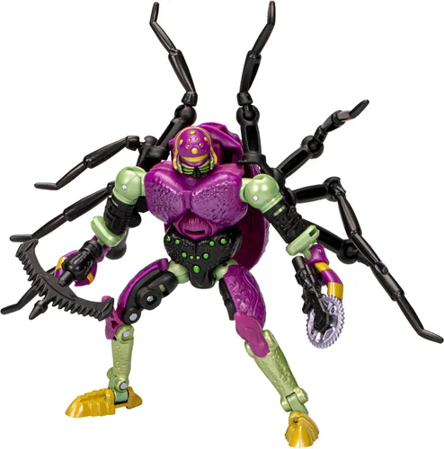 Transformers Toys Legacy Evolution Deluxe Predacon Tarántulas, 5.5 pulgadas, figura de acción para niños y niñas a partir de 8 años