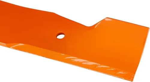 Miniatura 2 de Husqvarna HU22027 Hi-Lift Cuchilla para empaquetamiento, de 48 pulgadas, premium, color naranja. Paquete de 3 unidades.