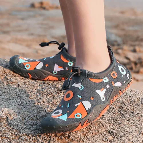 Miniatura 6 de Zapatos acuáticos para niños y niñas, tenis de verano para deportes al aire libre, ligeros, de secado rápido, calcetines acuáticos para atletismo