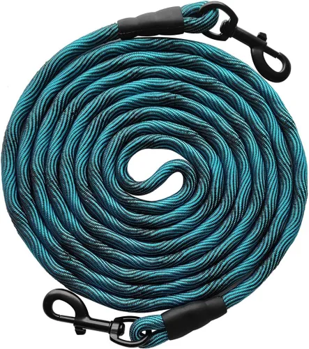 Miniatura 15 de BTINESFUL Correa de Amarre para Perro, Cuerda de Control Correa de Cuerda Larga, 8ft 12ft 20ft 30ft 50ft 75ft Correa para Perros de Patio - Perros