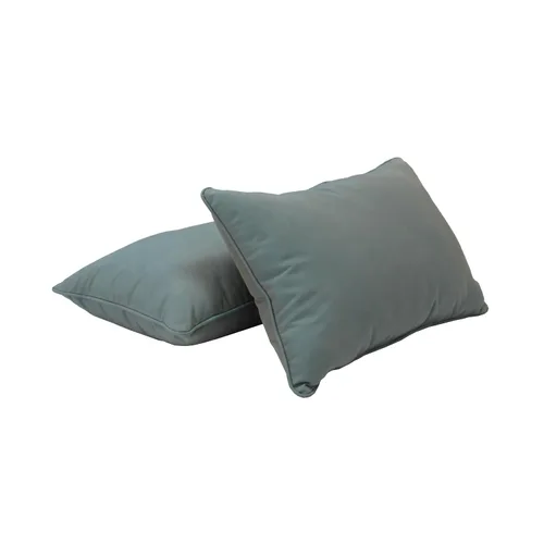 Miniatura 7 de Factory Direct Partners Presidio 13812-122 - Juego de almohadas decorativas lumbares de 12 x 20 pulgadas con ribetes para muebles
