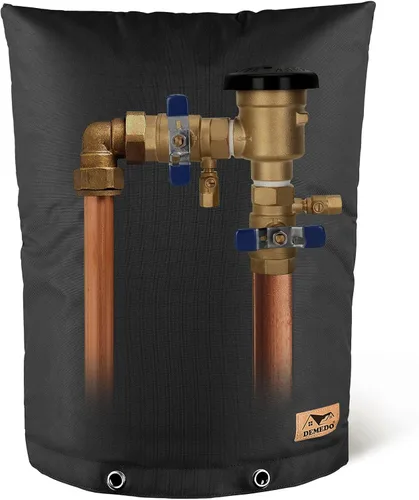Miniatura 17 de Cubierta aislante para prevención de reflujo, cubierta aislante de rociadores de tubería de agua para exteriores, bolsa aislada para válvula de Arena