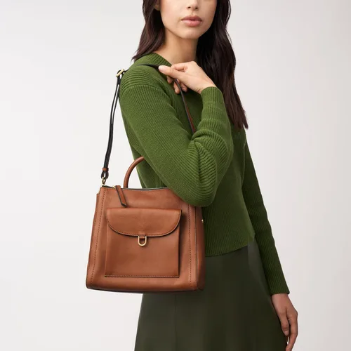 Miniatura 6 de Fossil Women's Parker Leather Convertible Backpack Purse Handbag for Women