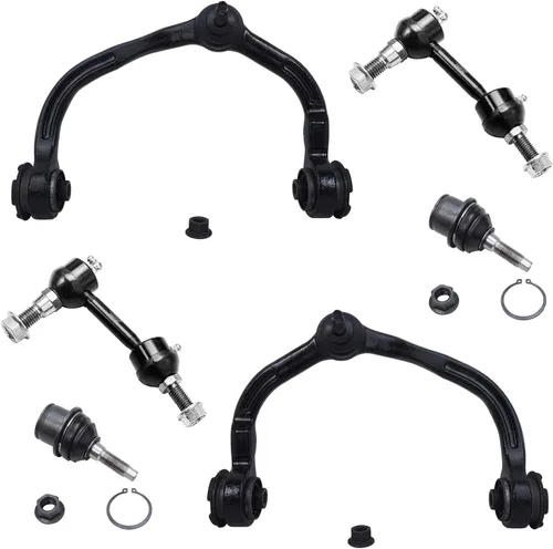 Miniatura 93 de Detroit Axle - Kit de 4 brazos de control delanteros para Ford Mustang 05-10, 2 brazos de control inferiores, 2 puntales 2005 2006 2007 2008 2009