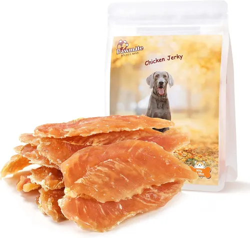 Pawmate Dog Treats Chicken Jerky Tenders, pollo saludable de grado humano con taurina sin cuero crudo sin granos, premios y bocadillos de recompensa