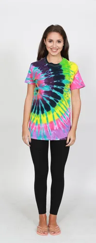 Miniatura 3 de Colortone Camisetas de teñido anudado 100% algodón para niños