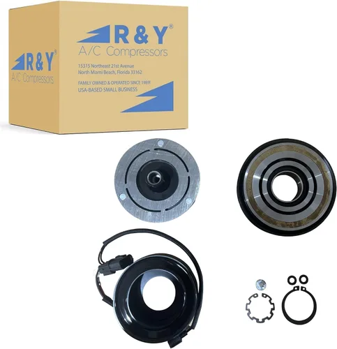RYC Nuevo Embrague de compresor A/C AIH374-CL (se adapta a Hyundai Tucson 2.0L 2019, 2020, 2021)