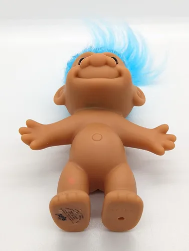 Miniatura 3 de Muñeca Troll Aqua Blue Vintage