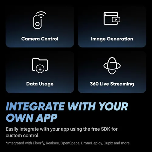 Miniatura 7 de Insta360 X4 Virtual Tour Bundle - Foto HDR de 72MP 360º, protectores de lente estándar, batería de 2290mAh, compatible con Zillow, Floorfy, Realsee