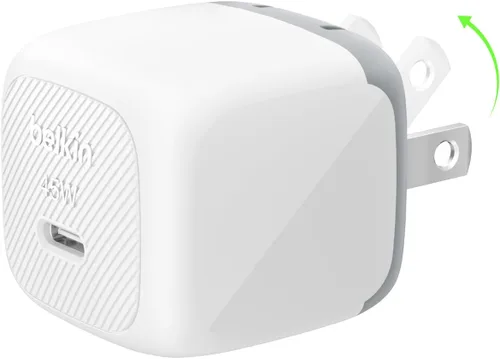 Miniatura 10 de Bloque de Cargador USB C Belkin 45W - PD3.1 PPS Carga Súper Rápida - Samsung Galaxy S25, S24, Apple iPhone 17, Air, Pro, Pro Max, AirPods, Apple