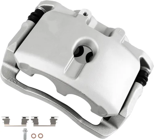 Miniatura 11 de cciyu Ensamblaje de pinza de freno trasero izquierdo con soporte 18B4712 para Chevy para blazer/para S10, para GMC para Jimmy/para Sonoma