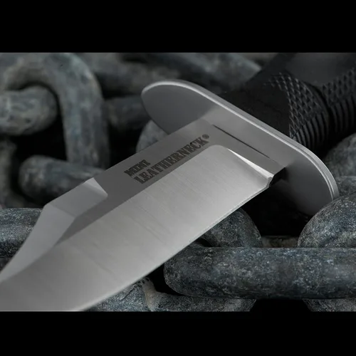 Miniatura 7 de Cold Steel Mini Leatherneck Clip Point Compacto Ligero 3.5" Cuchillo de Hoja Fija de Acero 8CR13MOV para Caza y Utilidad al Aire Libre, Mango