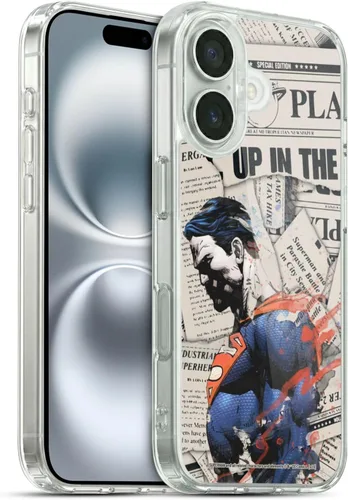 Miniatura 64 de Head Case Designs Officially Licensed Superman DC Comics Collage 80th Anniversary Gel Case [Military Grade Protection] Compatible with Apple iPhone