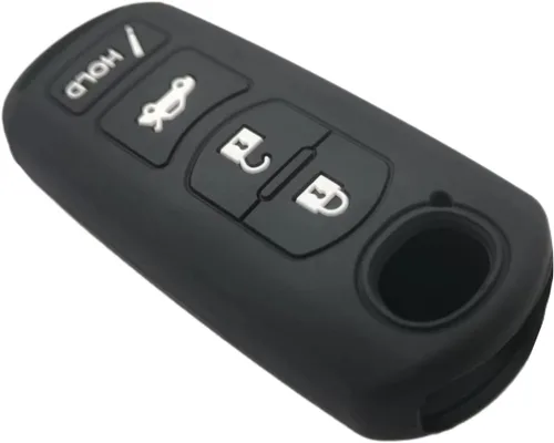 Miniatura 5 de REPROTECTING Funda de llave de goma de silicona Compatible con Mazda 3 6 CX-5 CX-7 CX-9 MX-5 Miata Toyota Yaris iA Scion iA KR55WK49383