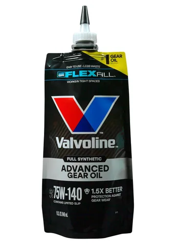 Miniatura 13 de Valvoline Flexfill SAE 75W-90 Aceite para engranajes sintético completo 1 cuarto de galón, caja de 4
