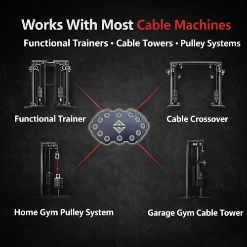 Miniatura 4 de F&F STEEL Multi-Link - Accesorio de máquina de cables para sistemas de poleas - Combina varios cables en uno
