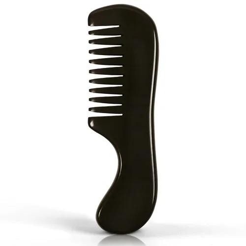Peine de masaje para el cuero cabelludo, herramienta de masaje de raspado Gua Sha de piedra Bian para brazos, piernas, manos, cuello, masajeador