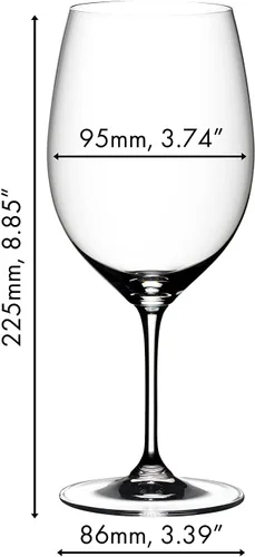 Miniatura 4 de Riedel Vinum Cabernet/Merlot Wine Class, Set de 2