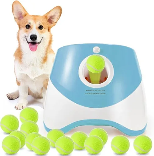 Miniatura 10 de MEKAPLE Paquete de 6 pelotas de tenis mini para jugar con mascotas, pelotas de tenis de 2 pulgadas para entrenamiento de perros pequeños, pelotas