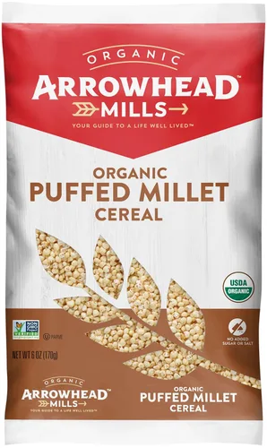 Miniatura 8 de Arrowhead Mills Cereal, Trigo inflado, bolsa de 6 oz. (paquete de 12)