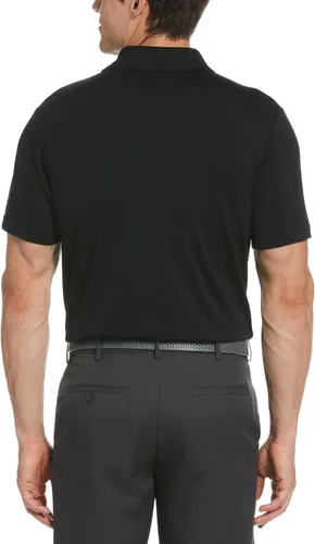 Miniatura 2 de PGA Tour Men's Airflux Solid Mesh Short Sleeve Classic Golf Polo Shirt (Available in Big & Tall)