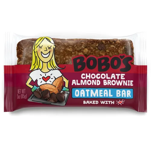 Miniatura 25 de Barritas de avena con plátano y chispas de chocolate de Bobo's, sin gluten, sin OMG, de avena integral, paquete de 12 Barritas de aperitivo Para