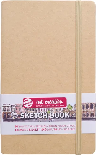 Miniatura 5 de Royal Talens T9314-111M 441769 Cuaderno de bocetos y libreta de dibujo Talens Art Creation 3.5 x 5.5 pulgadas (9 x 14 cm), Amarillo Dorado