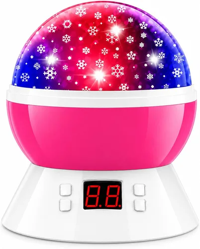 Miniatura 14 de MOKOQI Proyector de luz nocturna de dinosaurio para niños, juguetes para habitación de niños, rotación de 360 grados con luz de proyección