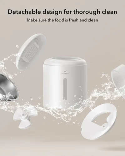 Miniatura 7 de PETLIBRO - Comedero automático para gatos, dispensador de comida para perros con preservación de frescura, comederos programables para mascotas