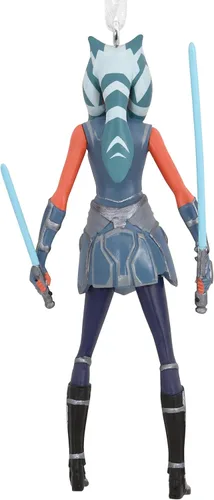 Miniatura 2 de Hallmark Star Wars: The Clone Wars Ahsoka Tano Adorno de Navidad