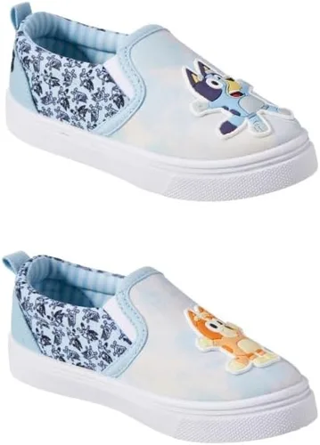 Miniatura 2 de Ground Up Bluey - Zapatos deportivos sin cordones para niños y niñas, tallas 8-13