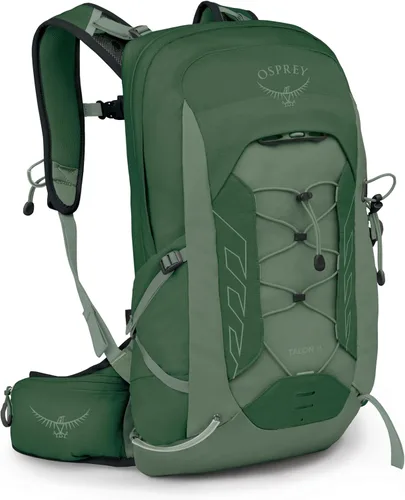 Miniatura 28 de Osprey Talon 26L Mochila de senderismo ligera para hombre - Mochila de día para viajes y campamento, negro/gris carbón