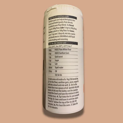 Miniatura 7 de freee Polvo de goma de xantano sin gluten, 3.53 onzas (3.53 oz) Espesante, aglutinante y estabilizador Para hornear, salsas, sopas, postres