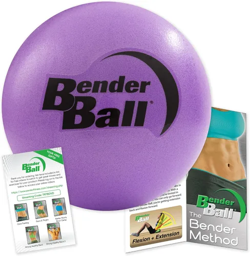 Miniatura 9 de La pelota original de Pilates de 9 pulgadas para abdominales, entrenamiento del núcleo y espalda, pelota de entrenamiento del núcleo, pequeña pelota