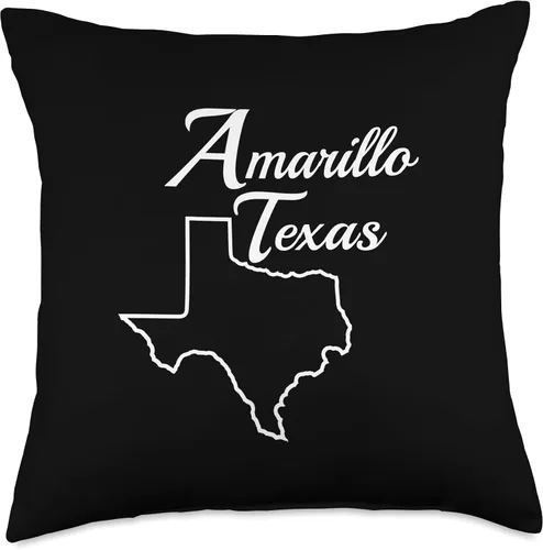 Miniatura 4 de Amarillo Texas Throw Pillow