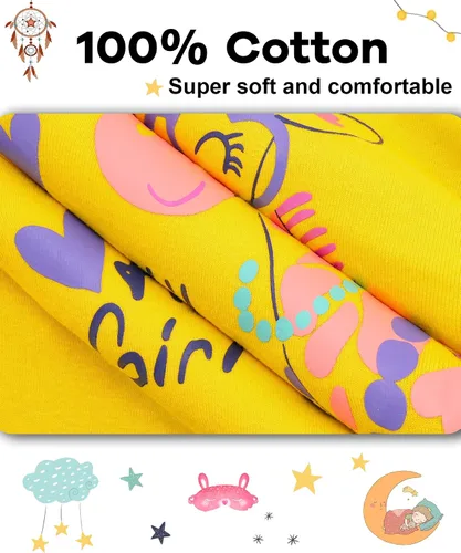 Miniatura 5 de Pijamas de Navidad para niños y niñas de 18 meses-12 años, ropa de dormir 100% algodón