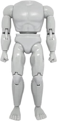 Miniatura 3 de Figures Toy Company Cuerpo muscular retro tipo S de 8 pulgadas (afroamericano)