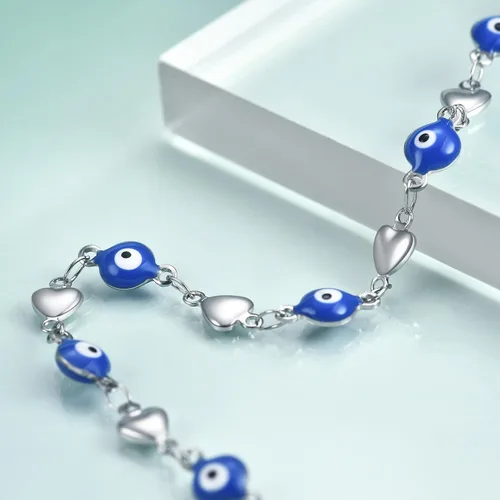Miniatura 2 de Rnivida Tobillera chapada en oro para mujer, pulsera de tobillo de acero inoxidable 316L, cadena ajustable