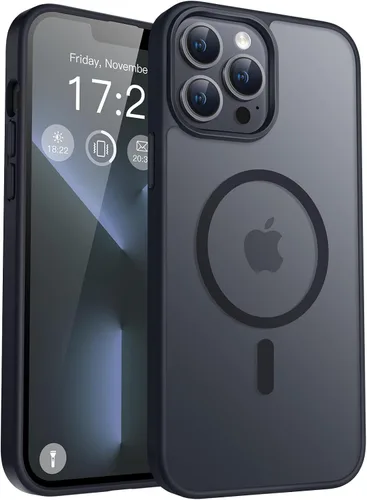 Miniatura 127 de Funda para teléfono Google Pixel 9 Pro XL, Compatible con Magnético, Protección contra Caídas de Grado Militar Translúcida Mate Resistente a Golpes