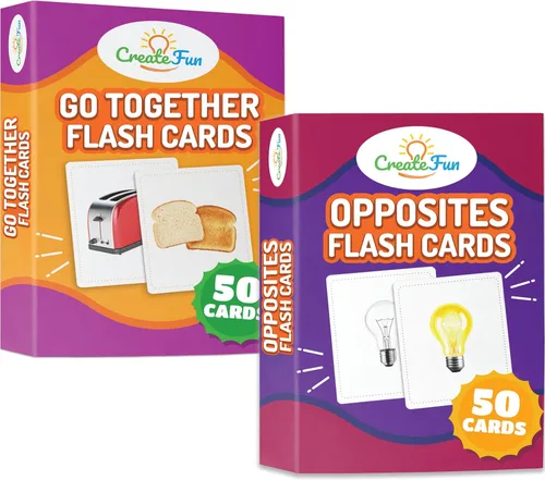 Miniatura 11 de Tarjetas flash Go Together para niños y adultos – 50 tarjetas realistas de emparejamiento de imágenes para terapia del habla, actividades